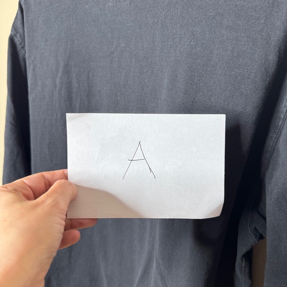 Carhartt Shirt Mens XL Black Long Sleeve Crewneck Original Fit Workwear - Picture 7 of 7